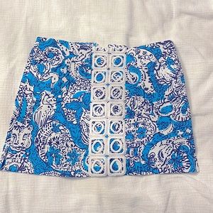Lilly Pulitzer Marigold Skort 💙🤍